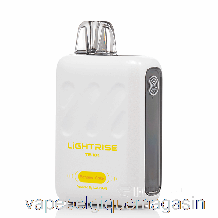 Vape Jetable Perdu Vape Lightrise Tb 18k Gâteau à La Banane Jetable
